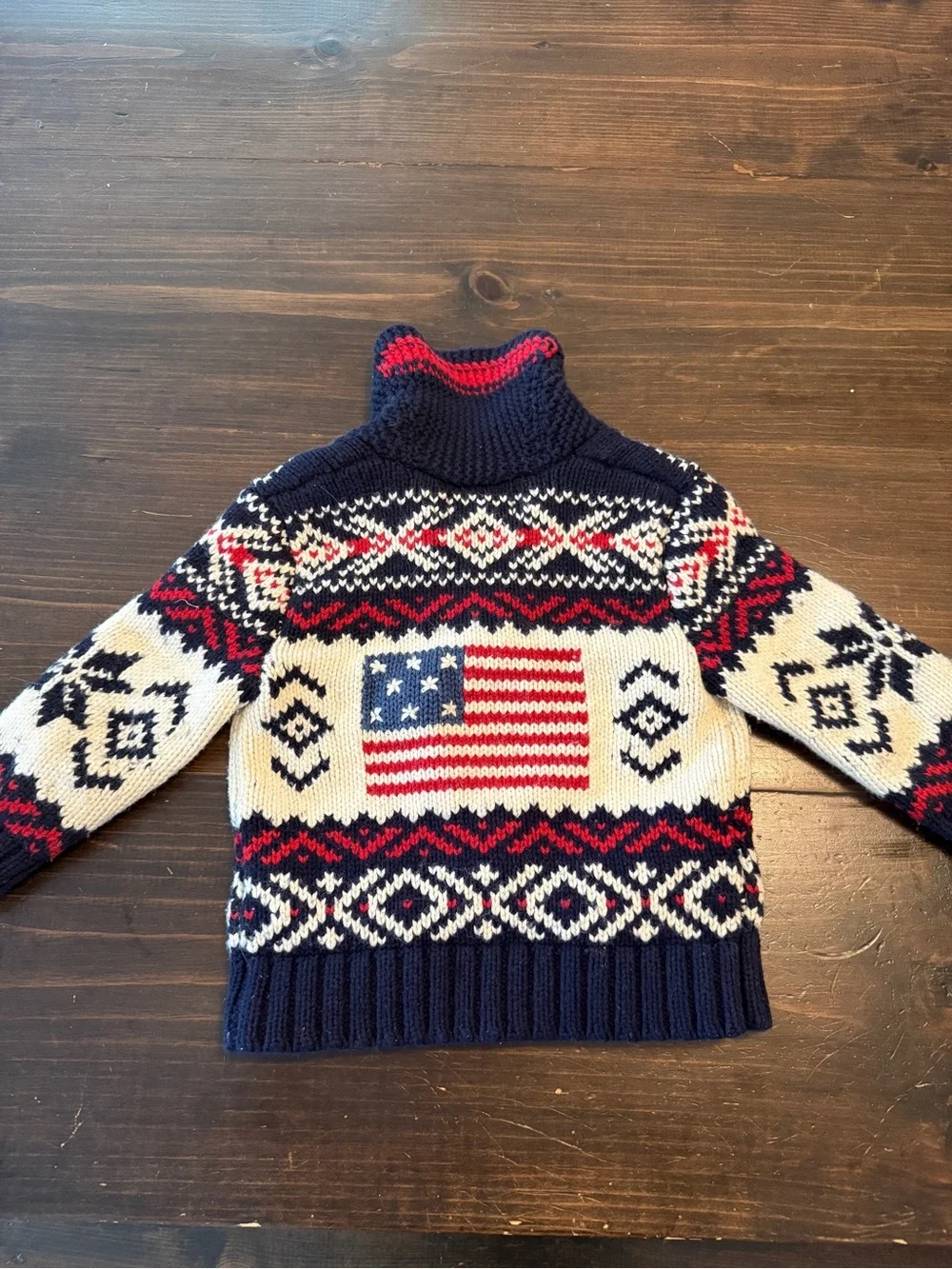 Vintage Polo Ralph Lauren Cowichan Sweater RARE 2T